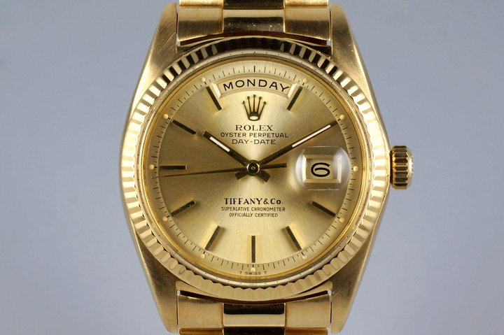 rolex day date tiffany