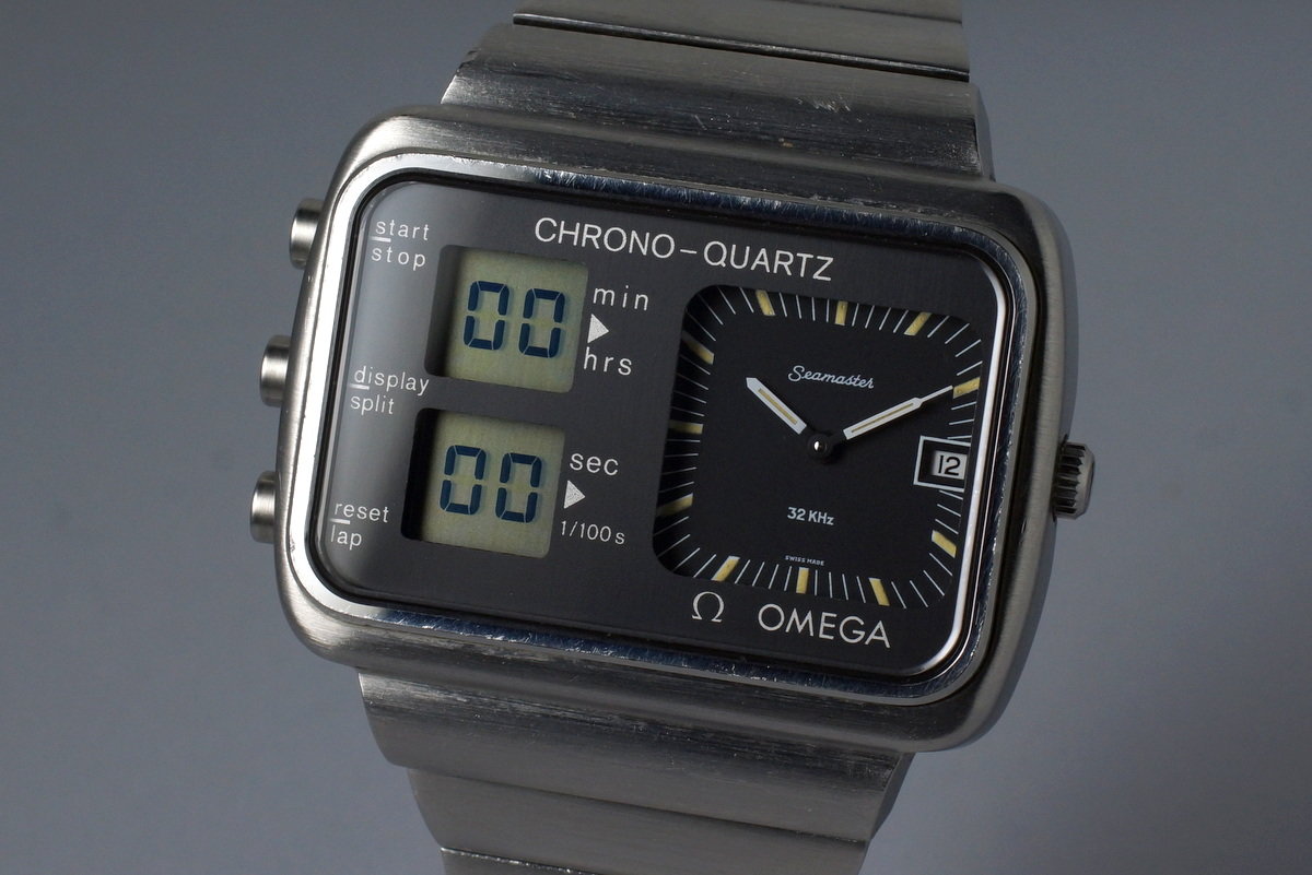 omega speedmaster quartz chronometer