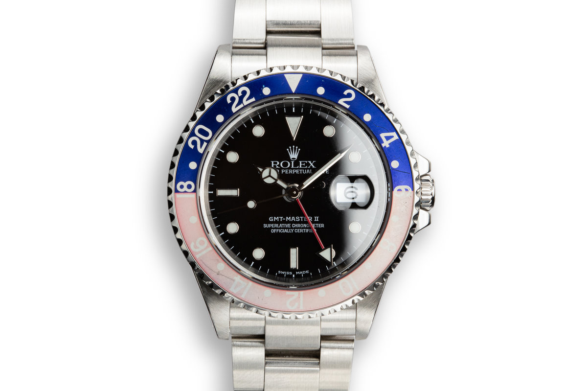 rolex gmt master 2 1999