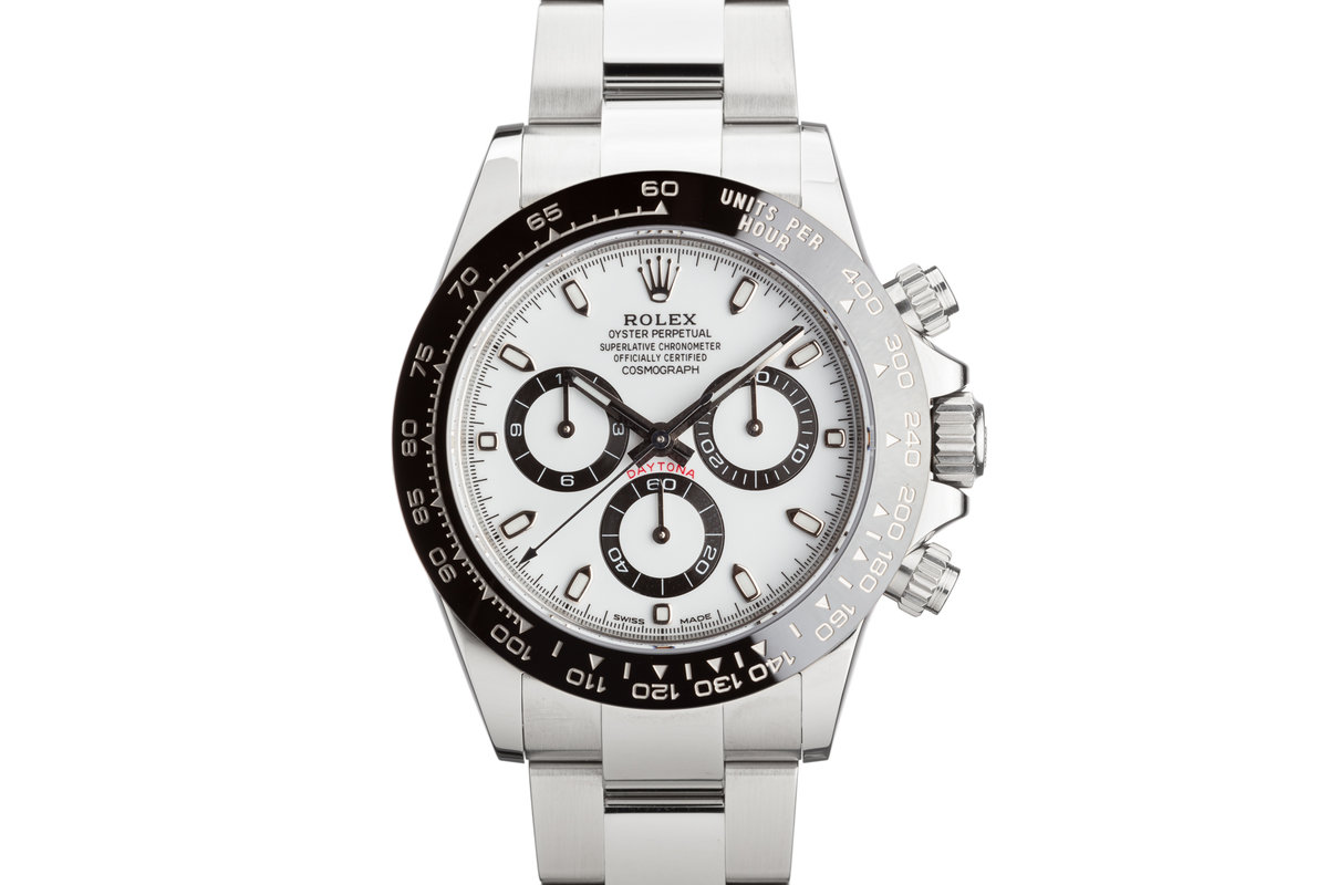 2020 Rolex Daytona 116500LN White Dial with Box and Card photo, #0