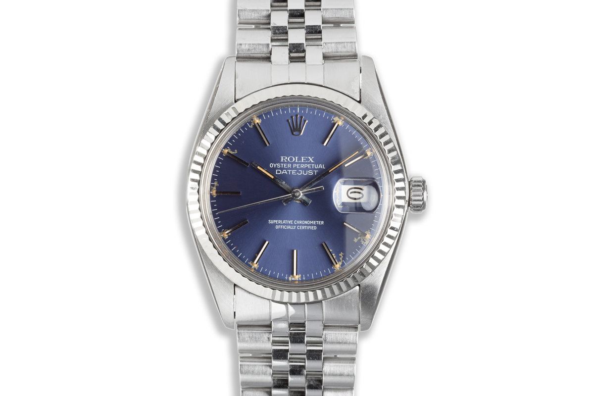 1979 Rolex Datejust 16014 with Tropical Blue Dial photo, #0