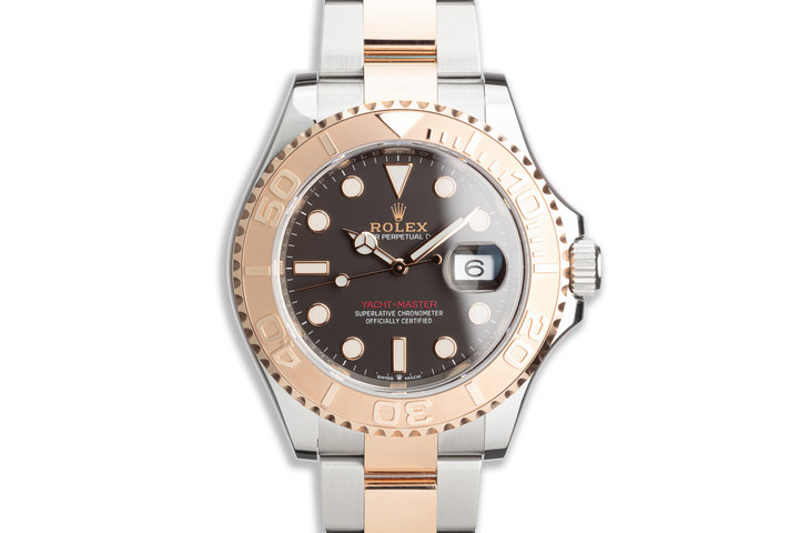 HQ Milton - 2020 Everose Rolesor Rolex Yacht Master 126621 Box \u0026 Card,  Inventory #
