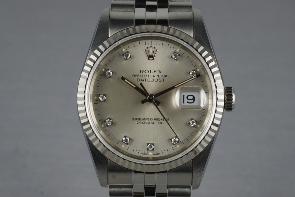 1991 Rolex DateJust 16234 Factory 