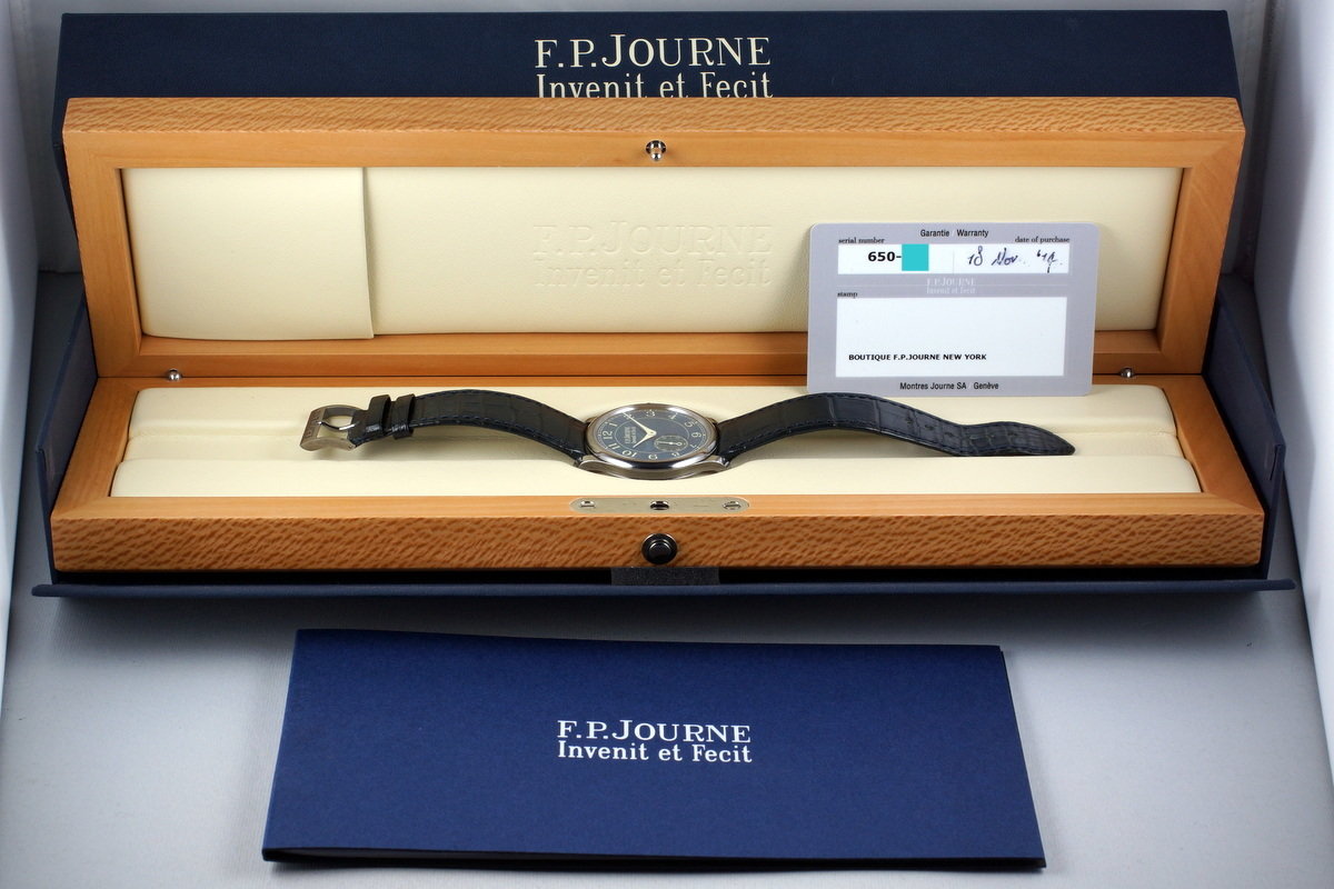 HQ Milton - 2014 F.P. Journe Chronometer Bleu with Box and Papers ...