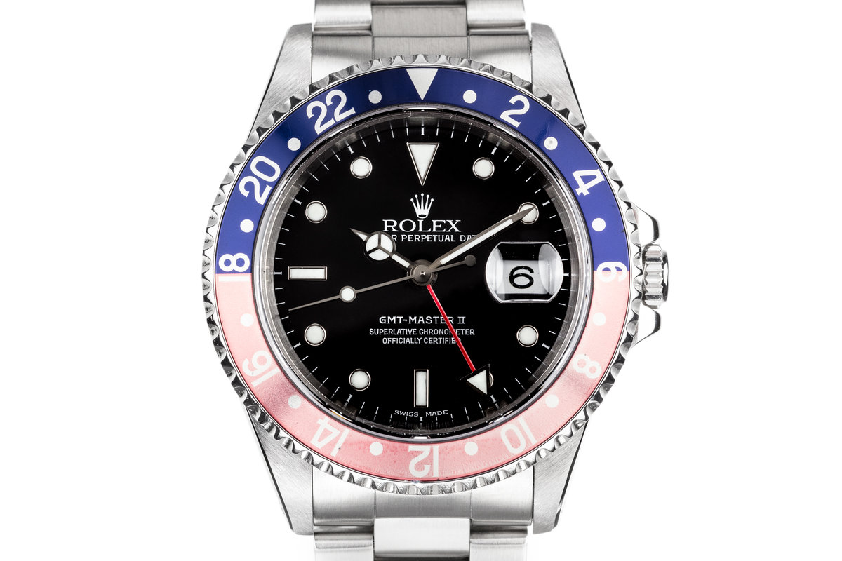 1999 Rolex GMT-Master II 16710 with 