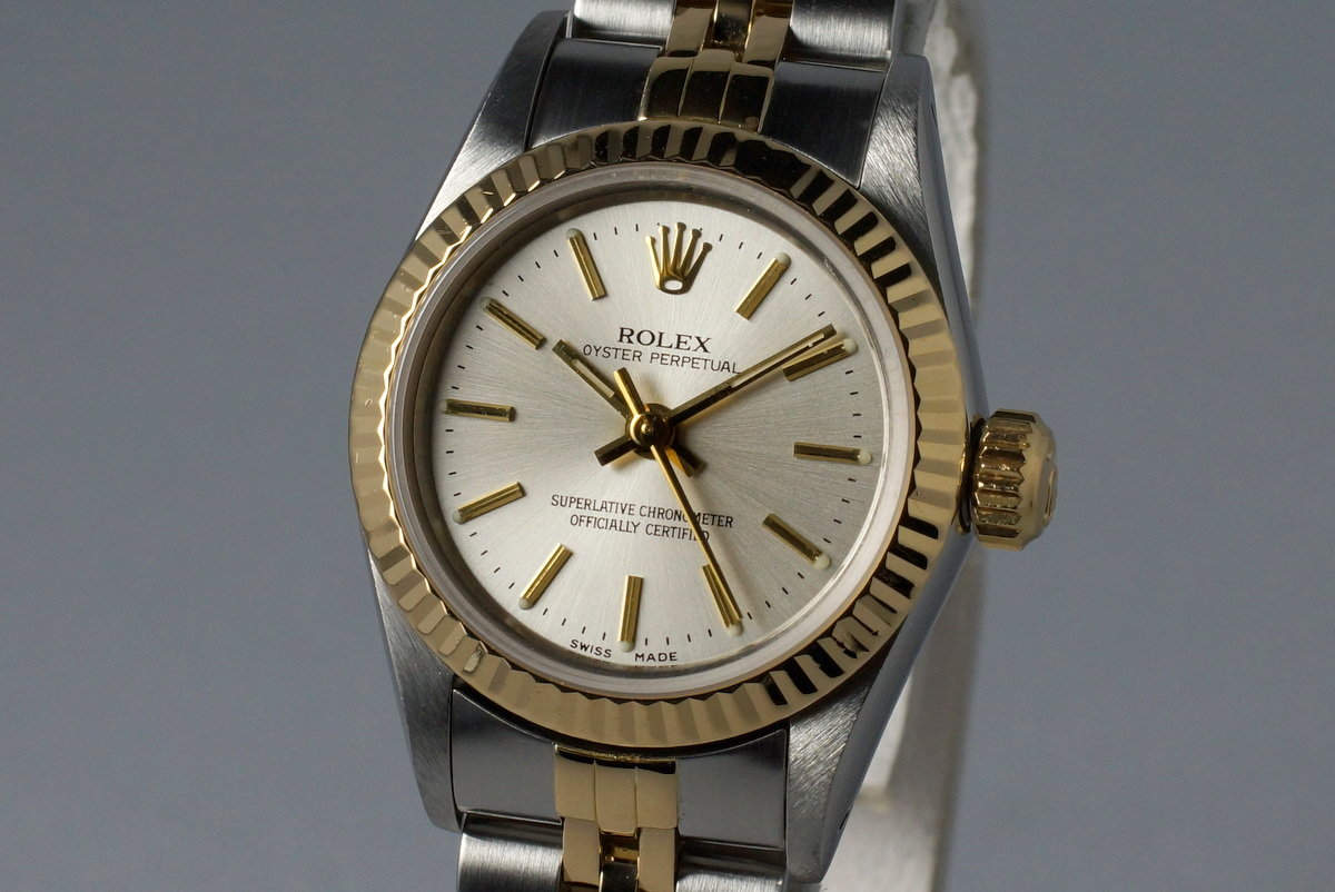1989 Rolex Ladies Two Tone Oyster 