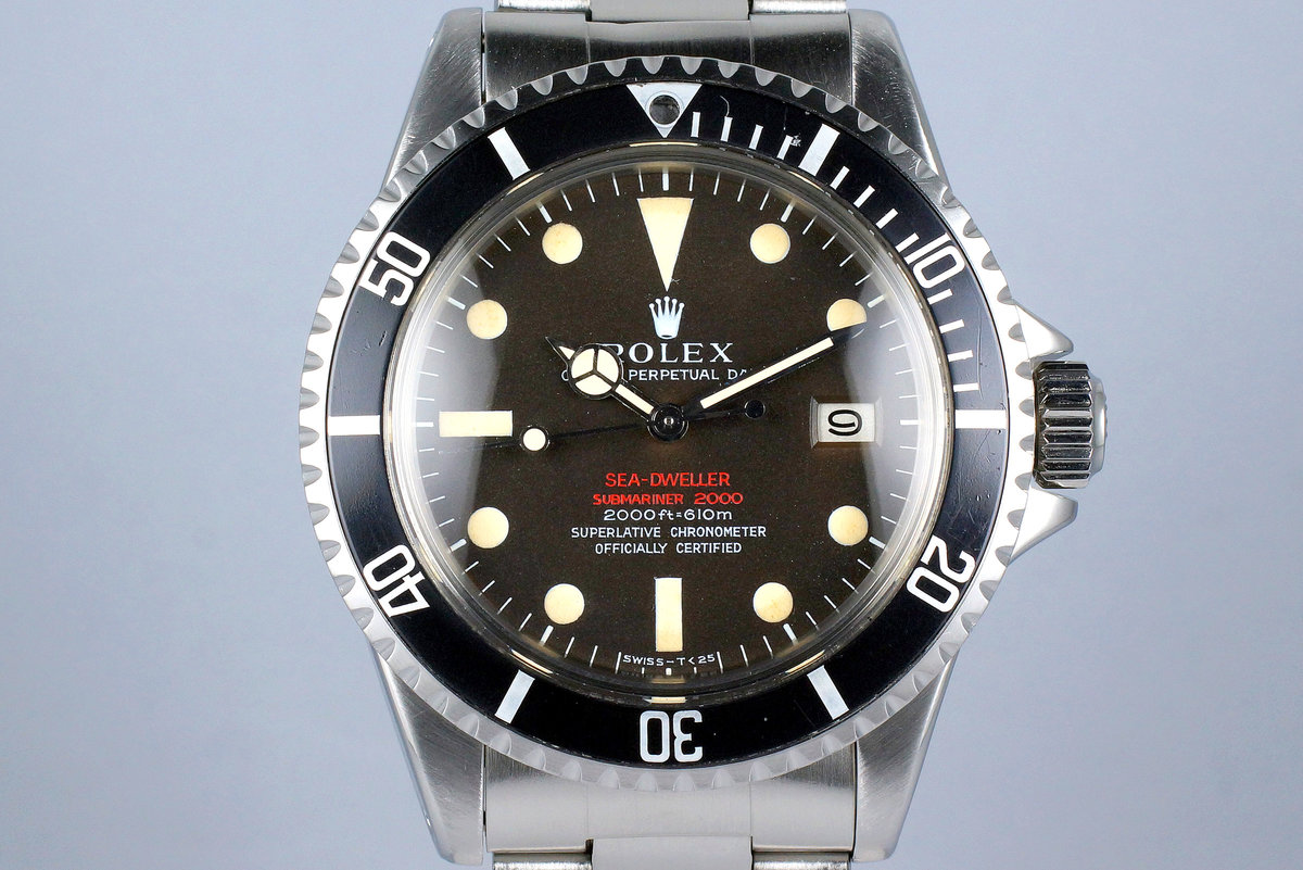 sea dweller 1665 double red