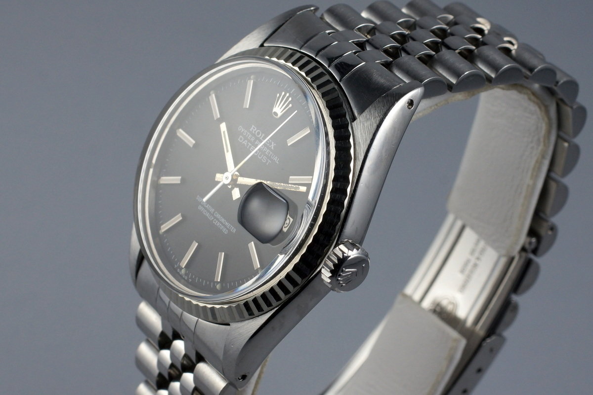 rolex 1603 black dial