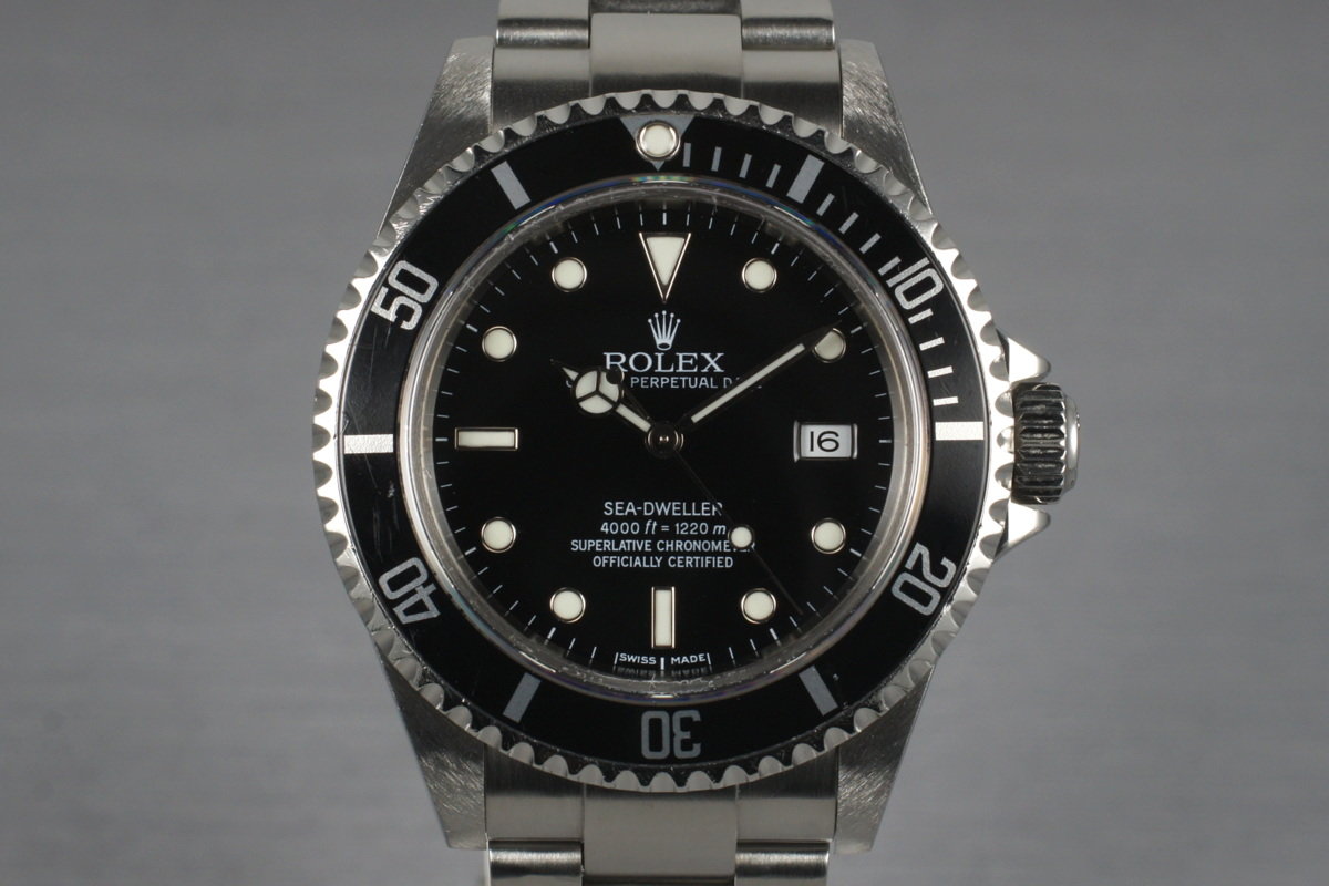 2004 Rolex Sea Dweller 16600 