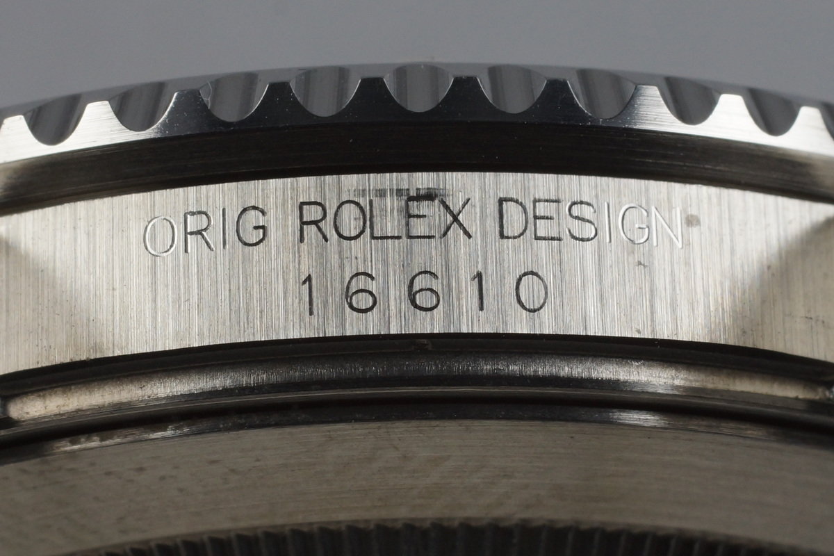 orig rolex design 16610