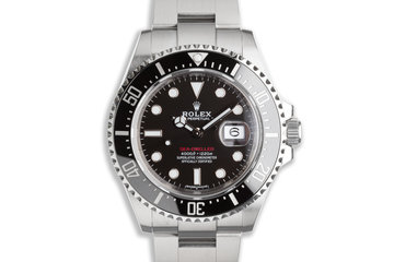 2017 Rolex Red Sea-Dweller 43mm 126600 with Box & Card photo