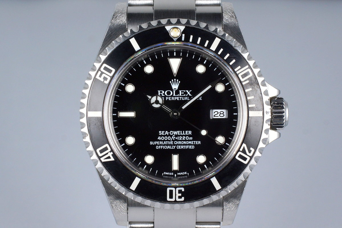2002 Rolex Sea Dweller 16600, Inventory 