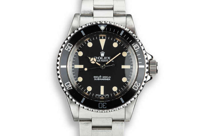 1978 Rolex Submariner 5513 with "Pre-Comex" Dial photo