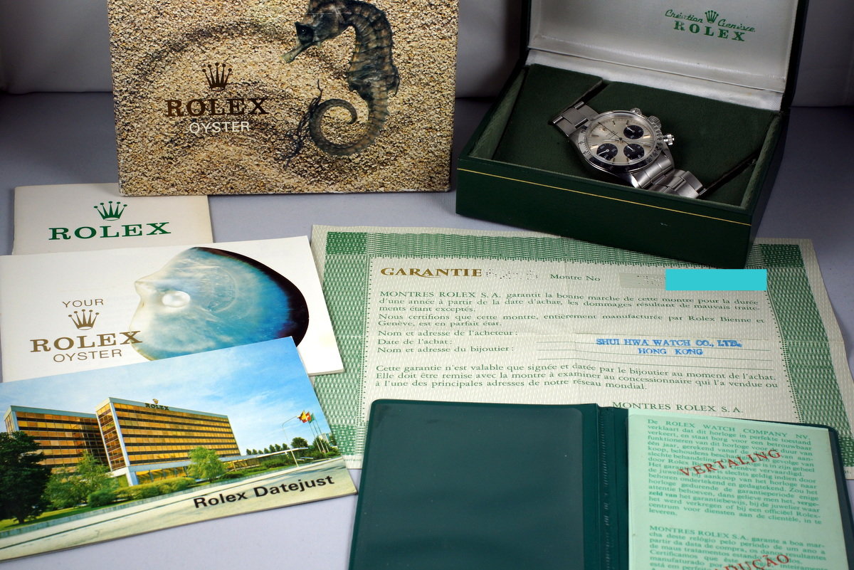 Hq Milton 1972 Vintage Rolex Daytona 6265 Silver Dial With Box And Papers Inventory 6732