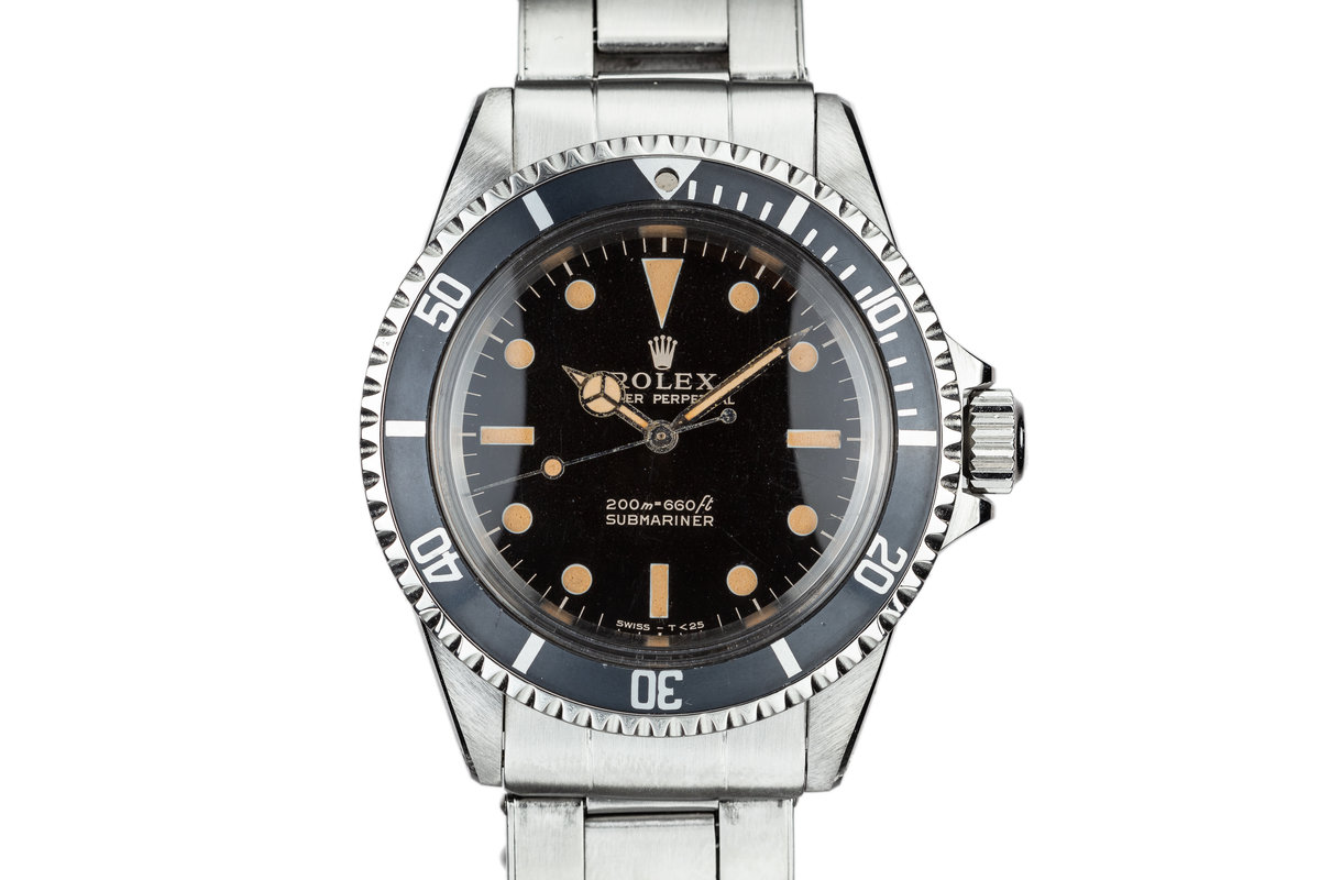 1965 Rolex Submariner 5513 with Gilt Dial photo, #0