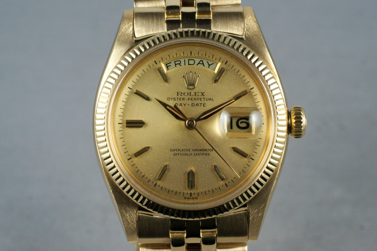 1958 Rolex 18K Day-Date 6611B with Service Papers photo, #0