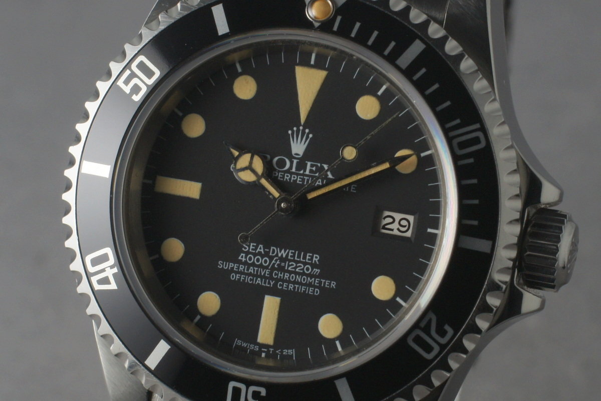 1980 Vintage Rolex Sea Dweller 16660 