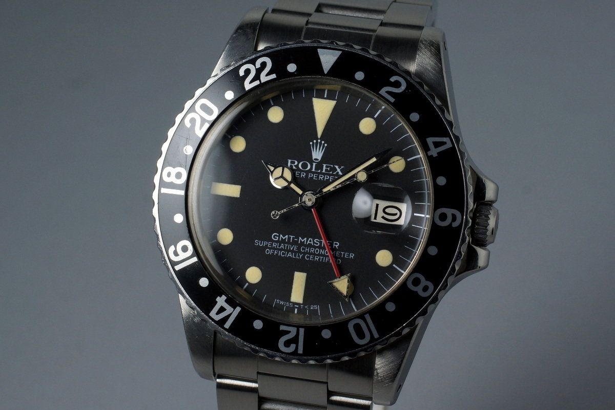 1981 Vintage Rolex GMT 16750, Inventory 