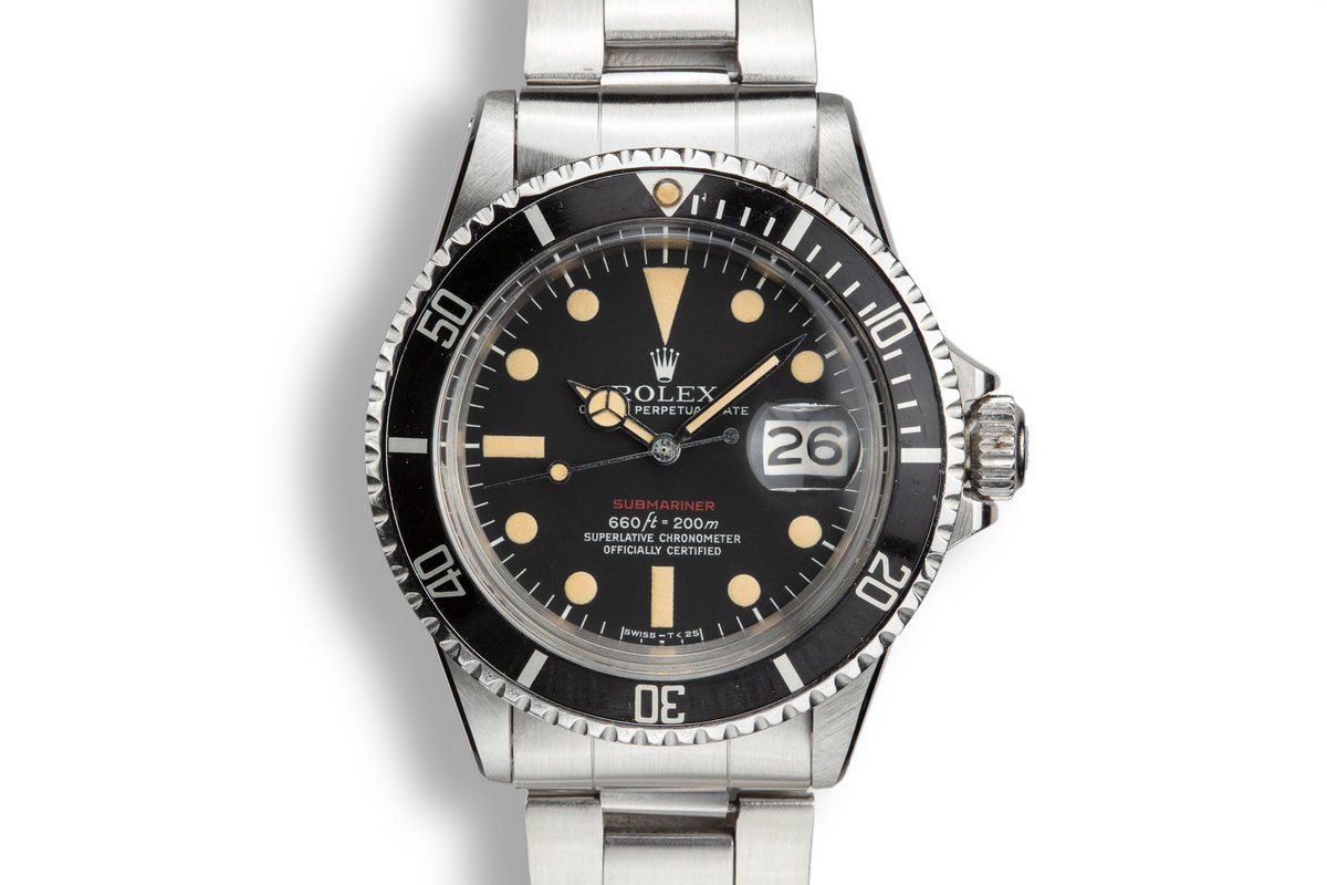 1971 Rolex Red Submariner 1680 with MK V Dial photo, #0