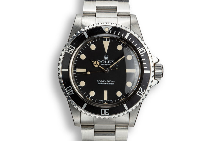 1976 Rolex Submariner 5513 with Pre-Comex Dial photo