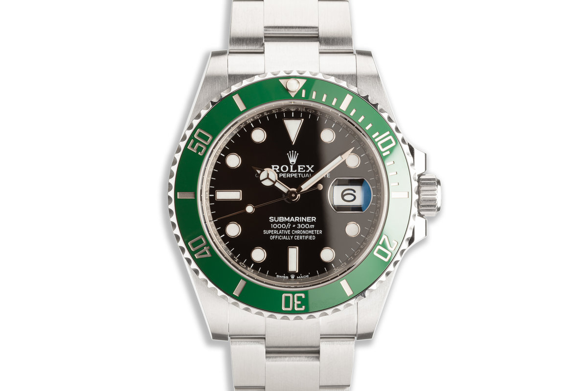 rolex 2021 green