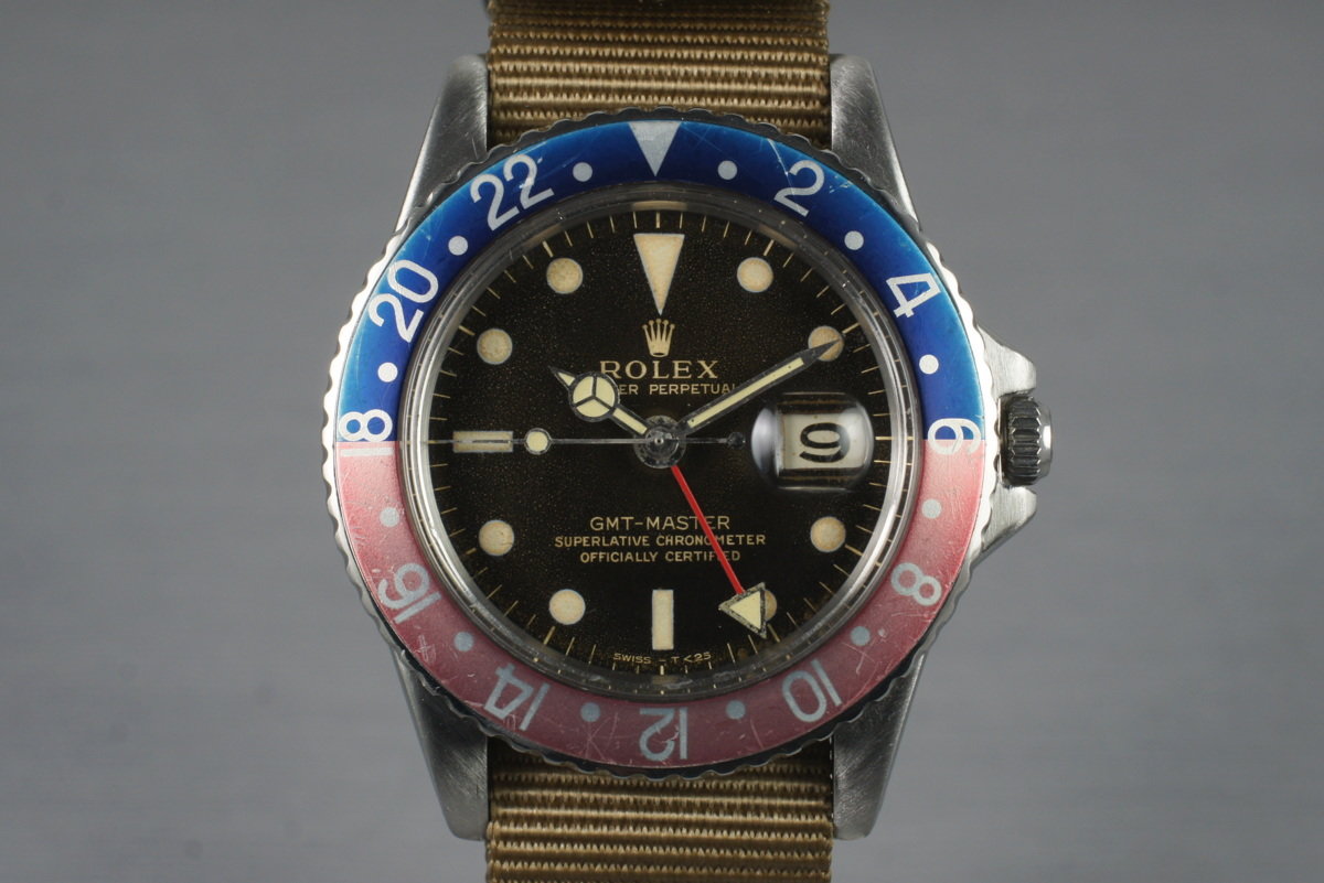 rolex 1675 gilt dial