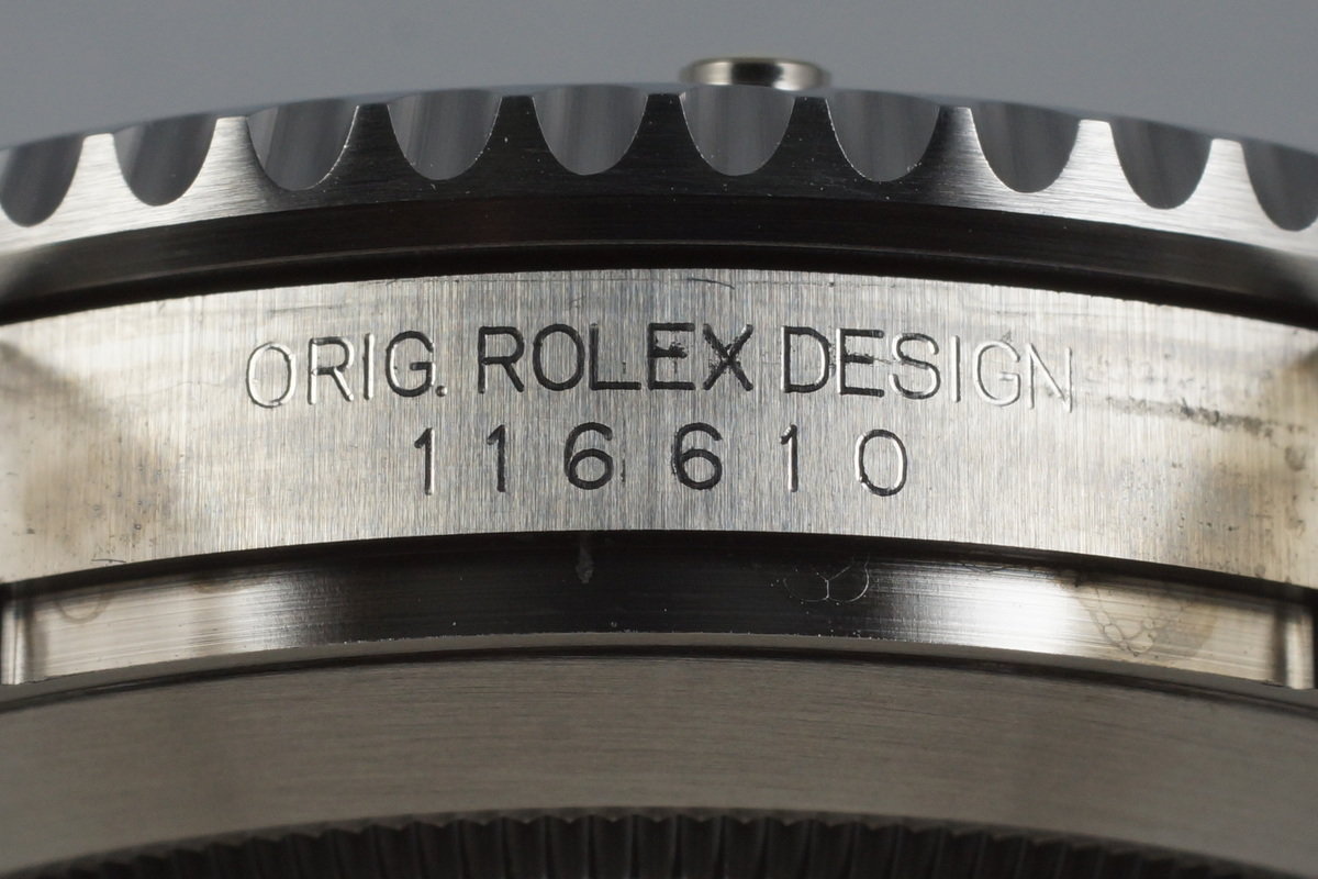 orig rolex design 116610