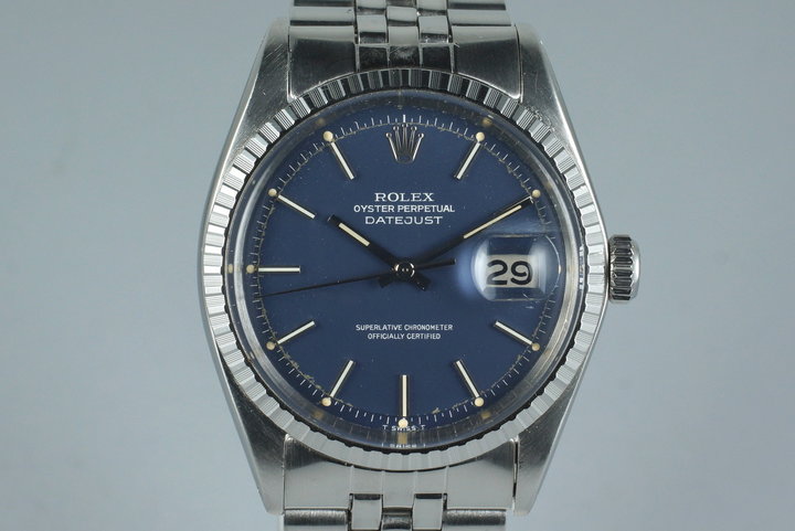 rolex 1603 blue