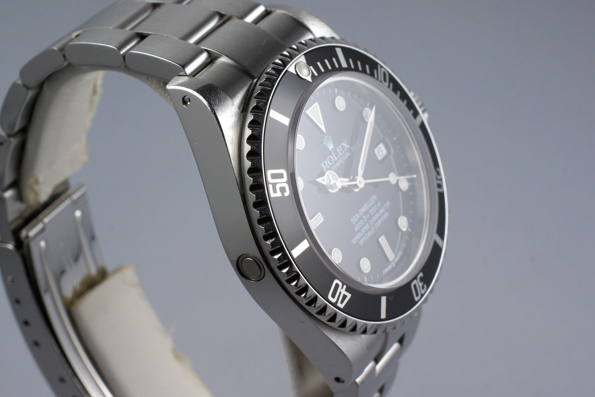 rolex sea dweller 1999