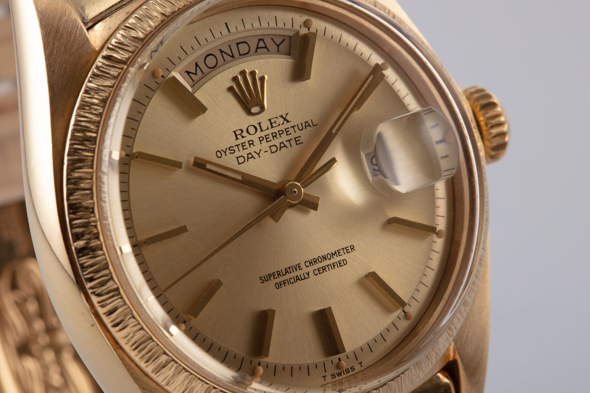 1974 Vintage Rolex YG Day-Date 1807 
