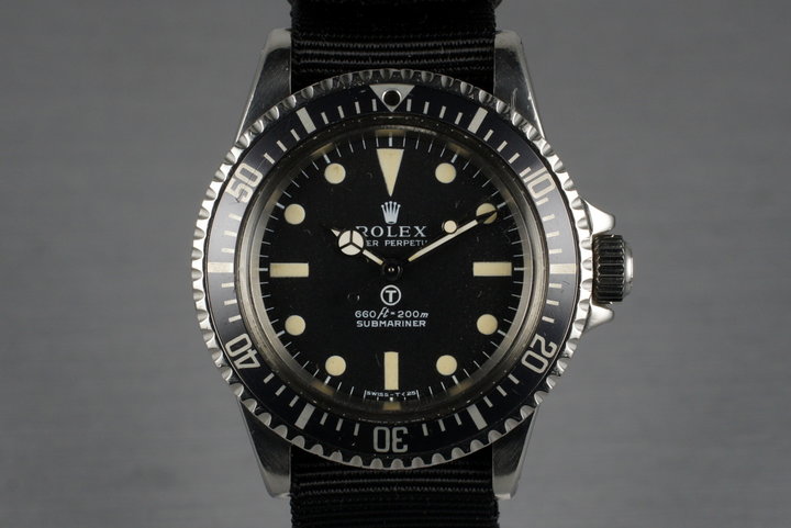 military rolex submariner 5513