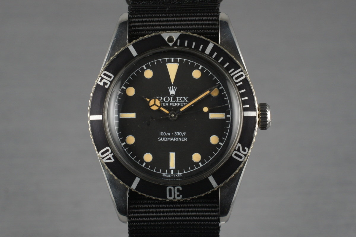 1959 Vintage Rolex Submariner 6536 