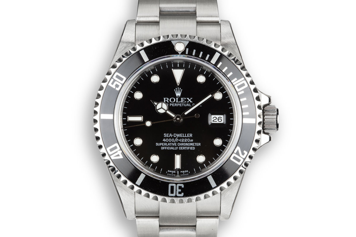 2009 Rolex Sea-Dweller 16600 with Box and Papers with Factory Stickers MINT photo, #0