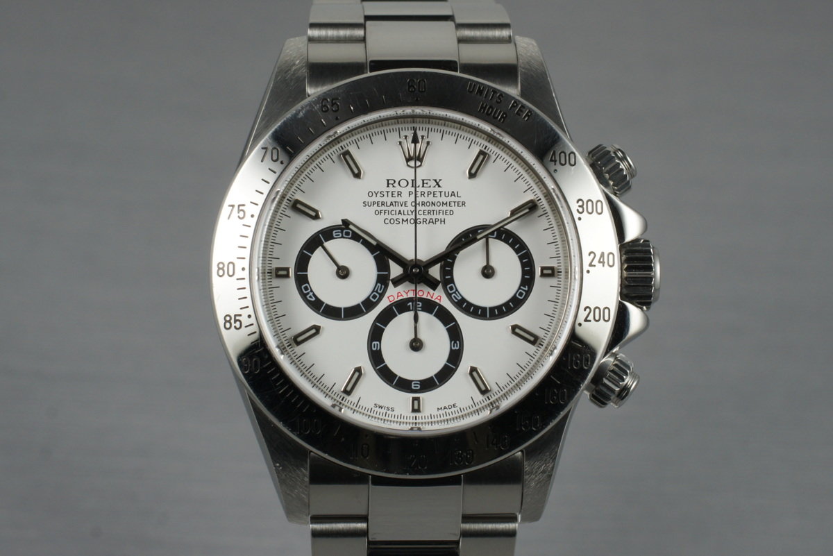 rolex daytona zenith 1999