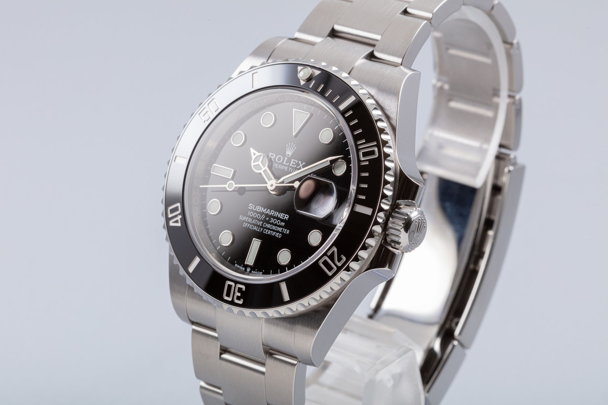 Hq Milton 21 41mm Rolex Submariner ln With Box Card Inventory 3 For Sale