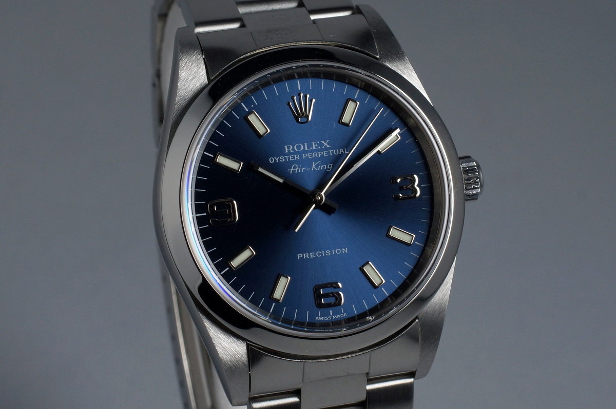 rolex air king 2000