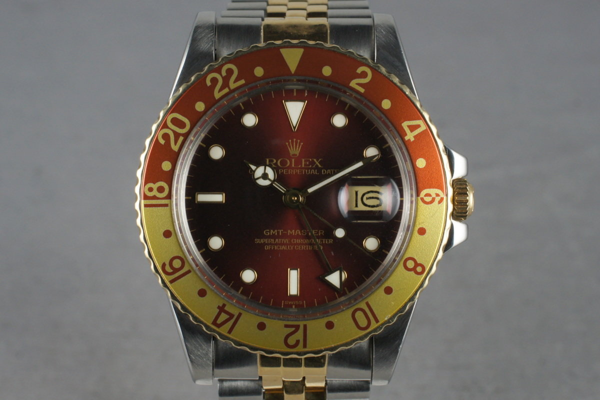 1982 Vintage Rolex 18K/SS GMT-Master 