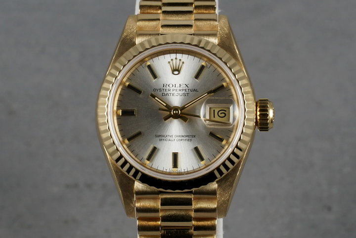 Hq Milton 1985 Vintage Rolex Ladies Datejust President Inventory 2397