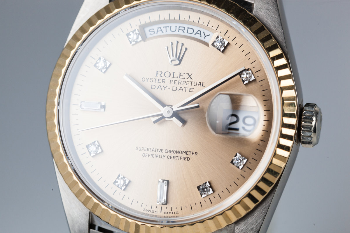 1995 Rolex Two Tone Day-Date 18239B 