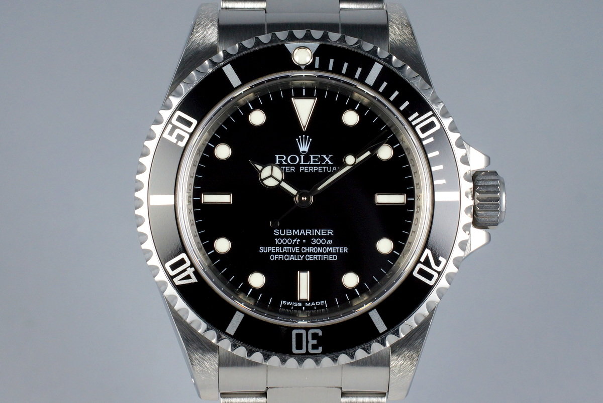 2007 rolex submariner no date