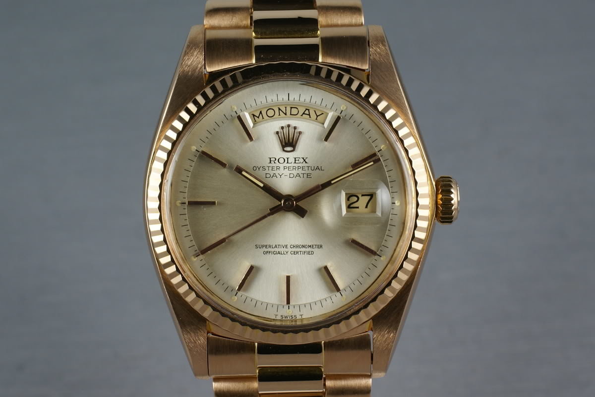 vintage rose gold rolex