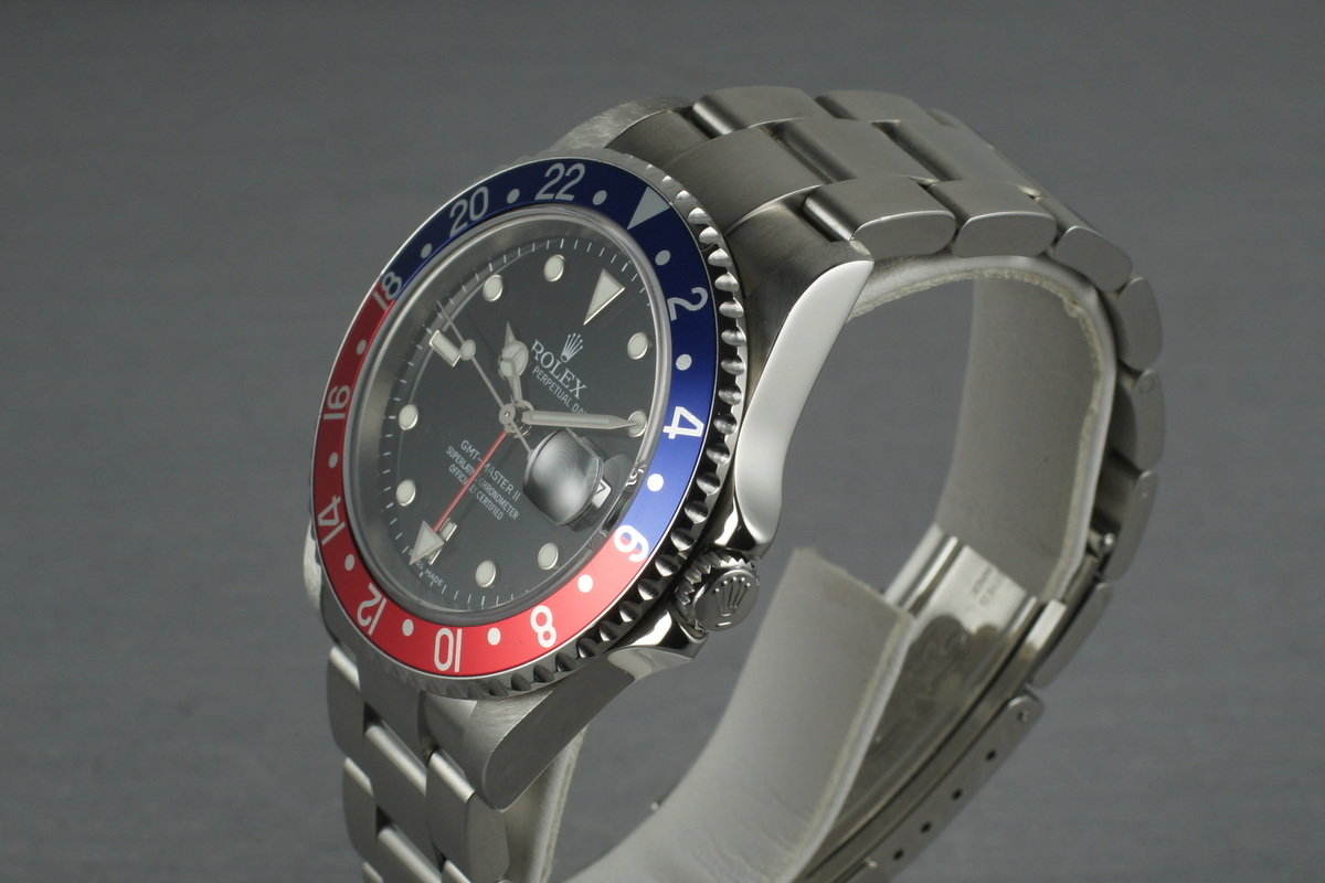 HQ Milton - Rolex GMT 16710 Z serial with Box and Papers Stick 