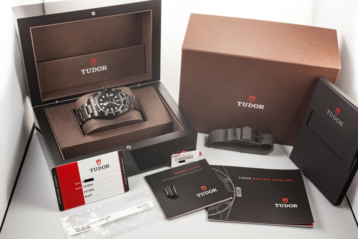 tudor black bay box