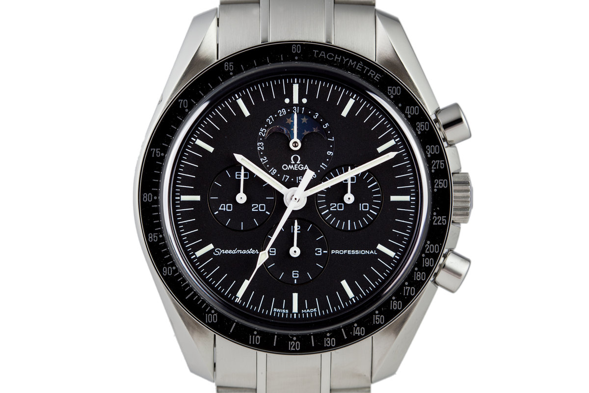 omega speedmaster professional moonwatch moonphase
