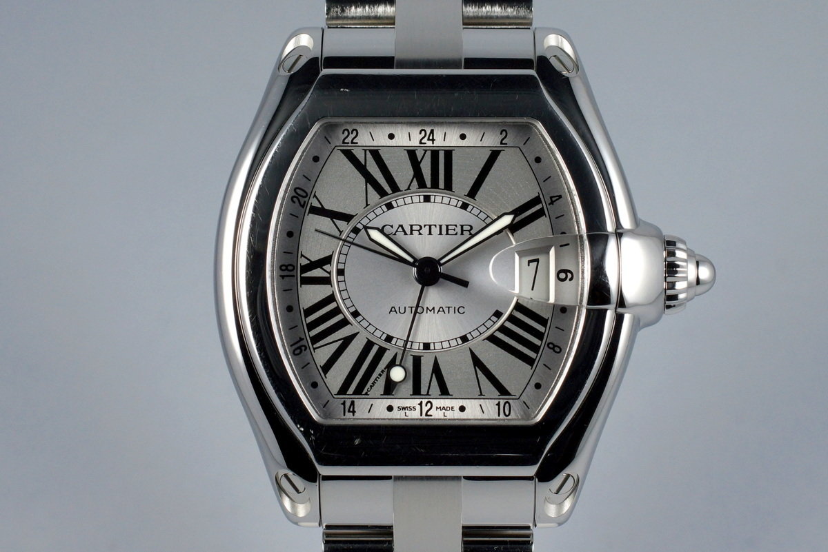 Cartier Roadster 2722 GMT, Inventory #5617