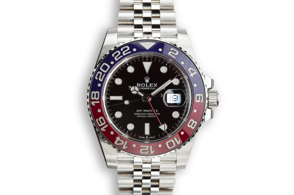 2018 Rolex GMT-Master II 126710 BLRO MK I "Violet" Bezel with Box and Papers photo, #0