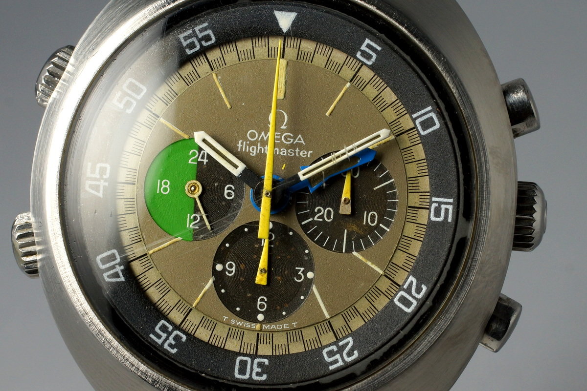 omega flightmaster tropical dial