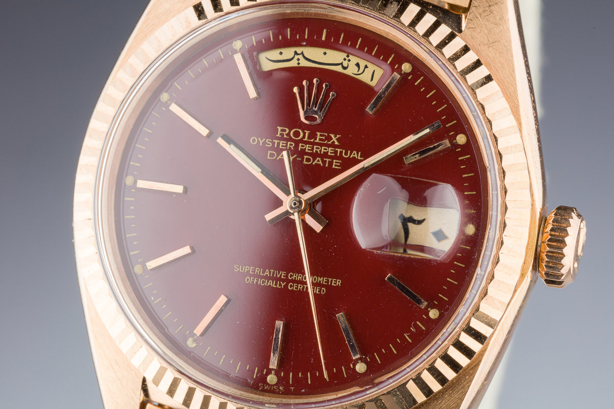 rolex oxblood