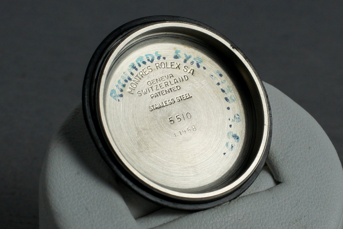 submariner case back