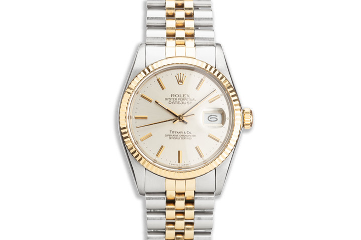 1987 Vintage Rolex Datejust 16013 with Tiffany Dial photo